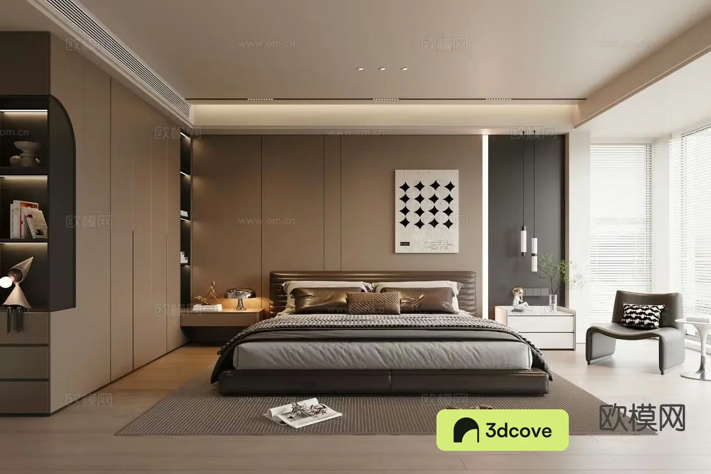 Modern bedroom master bedroom