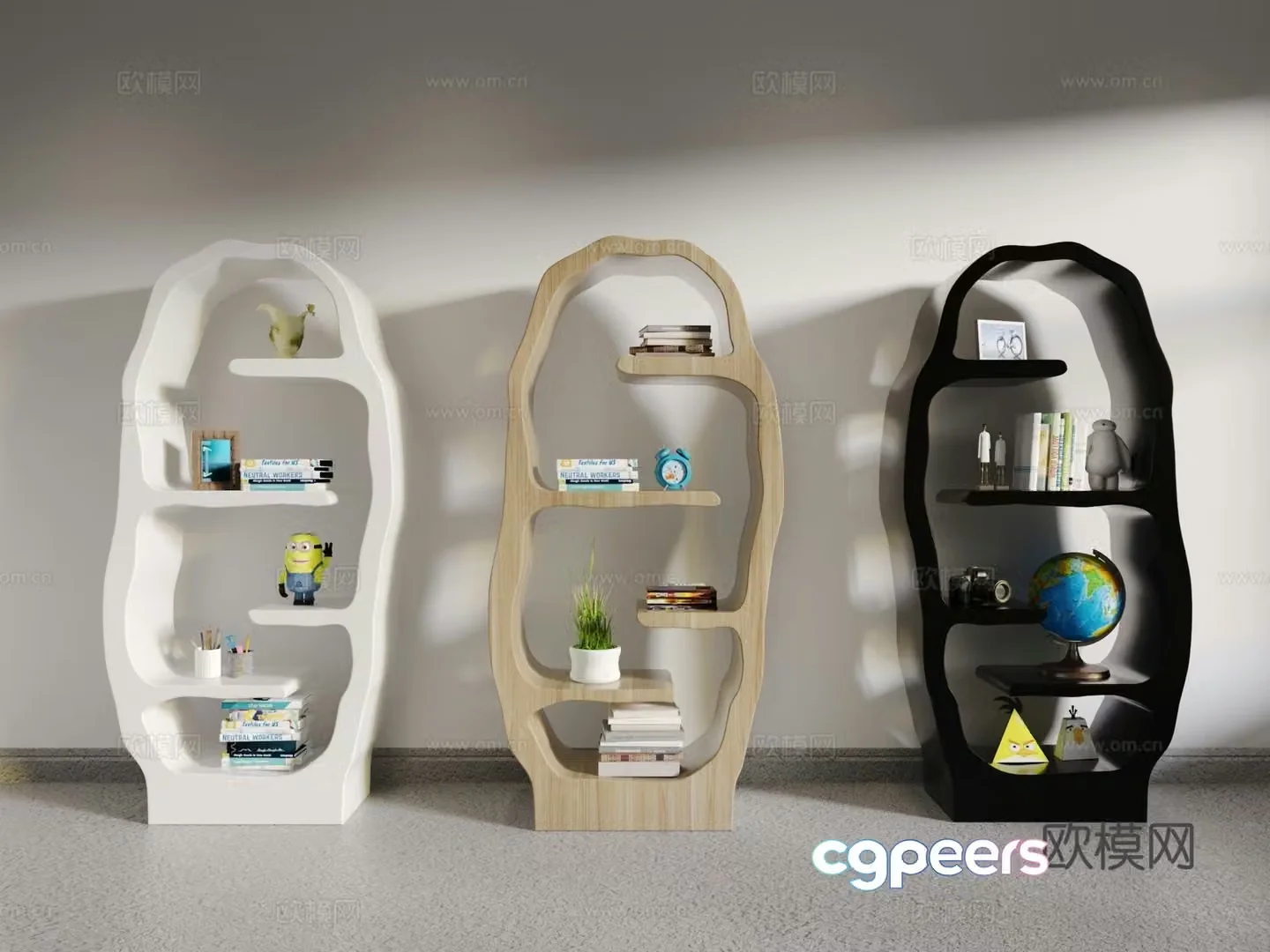 Decorative cabinet 3d model