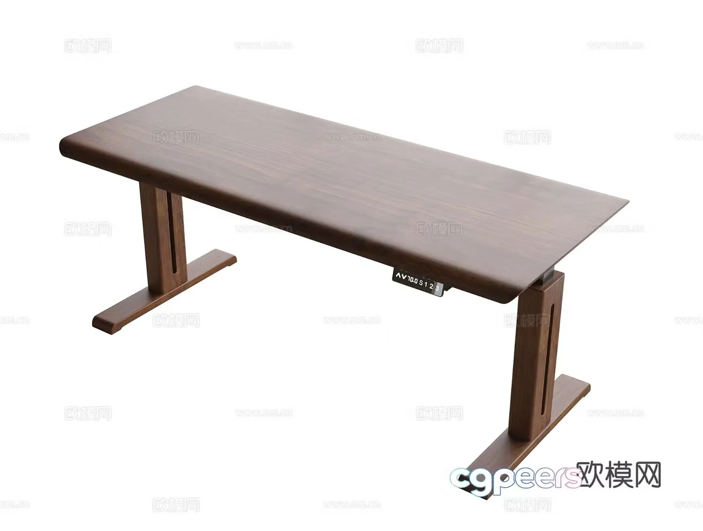 Modern lift desk 3d model