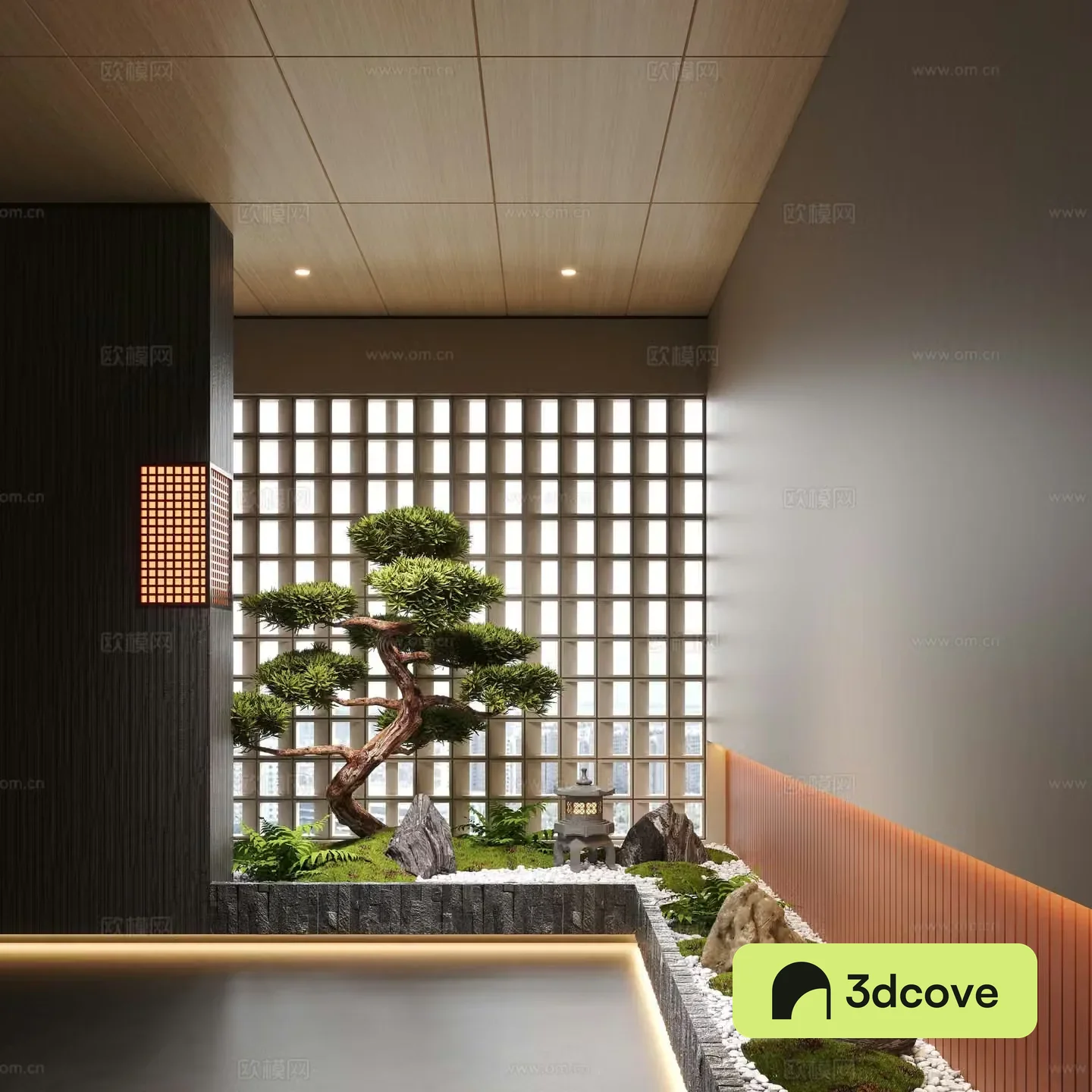 New Chinese landscape landscaping pine tree landscape tree