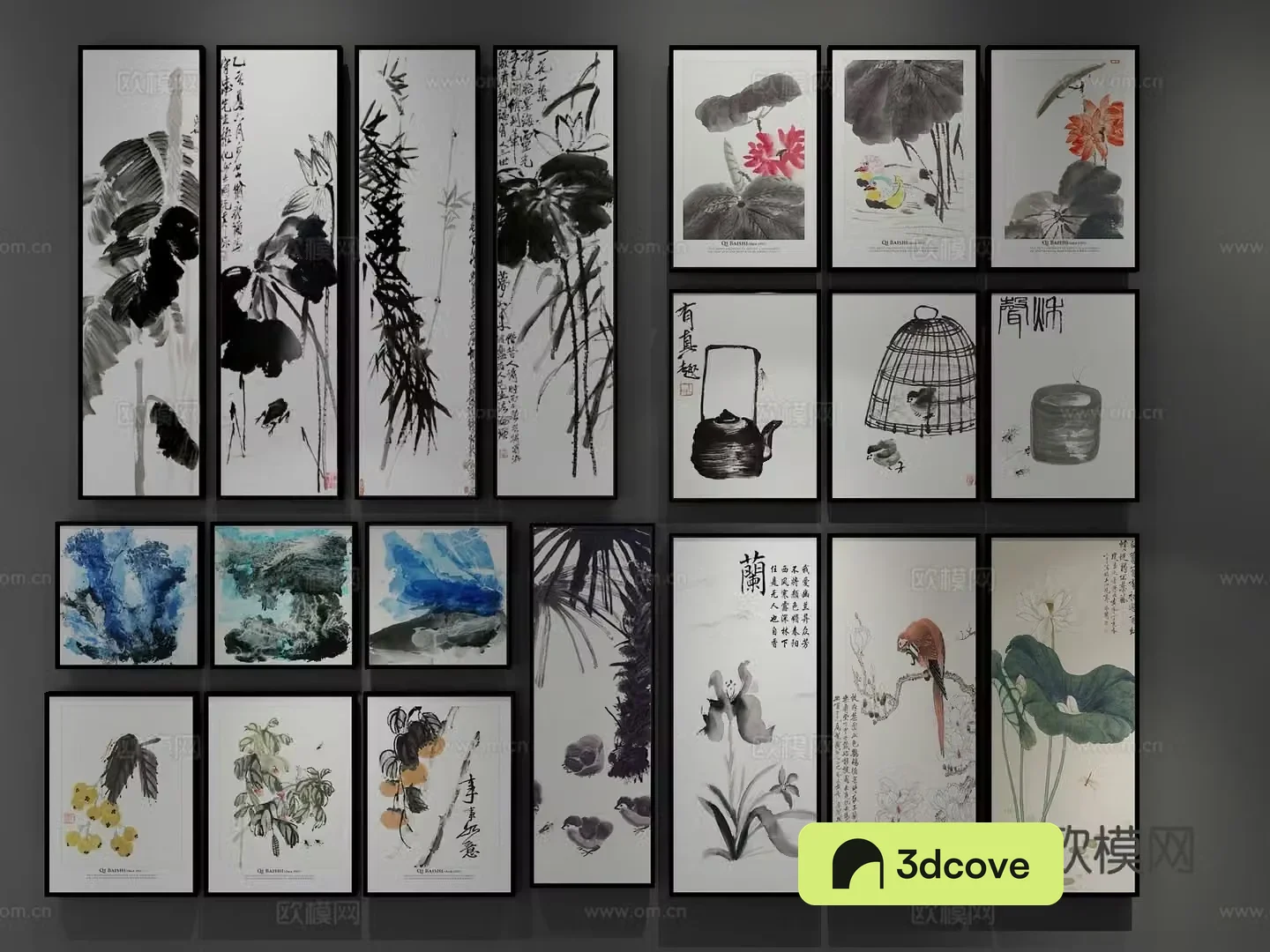 New Chinese style ink painting decorative painting