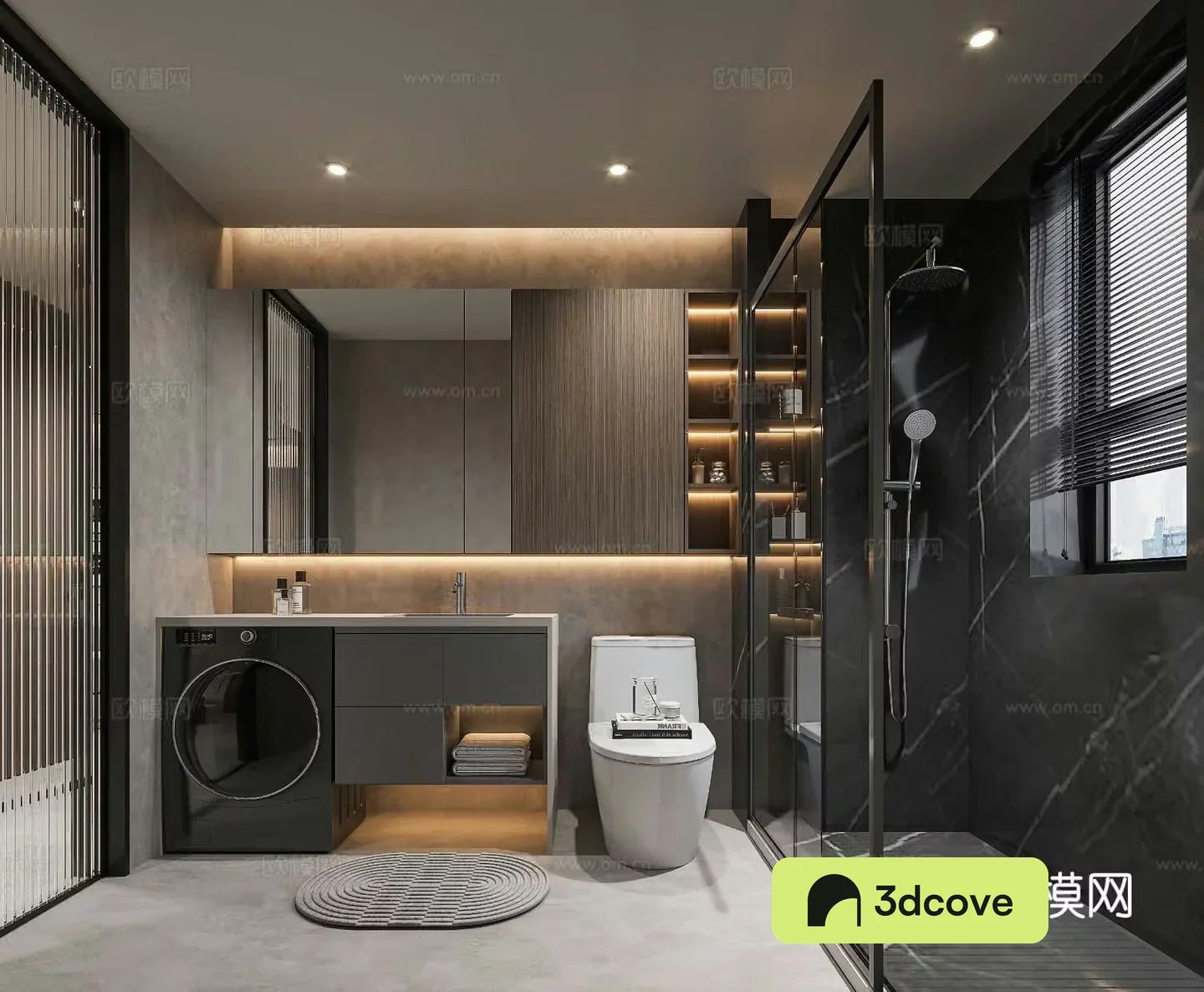 Modern bathroom