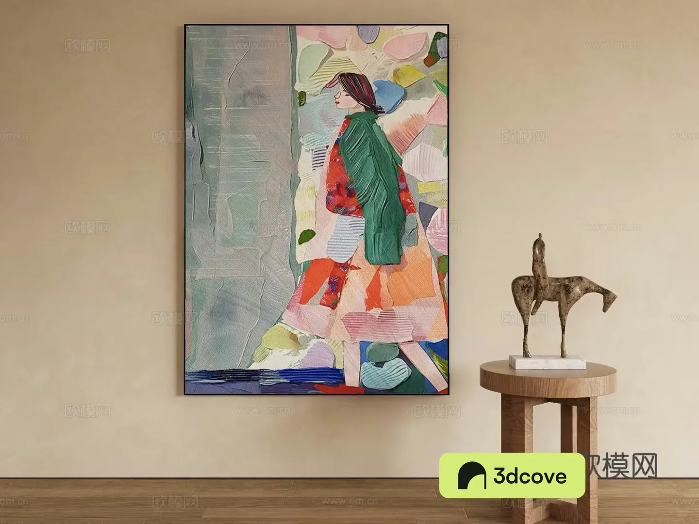 Modern abstract painting Decorative painting