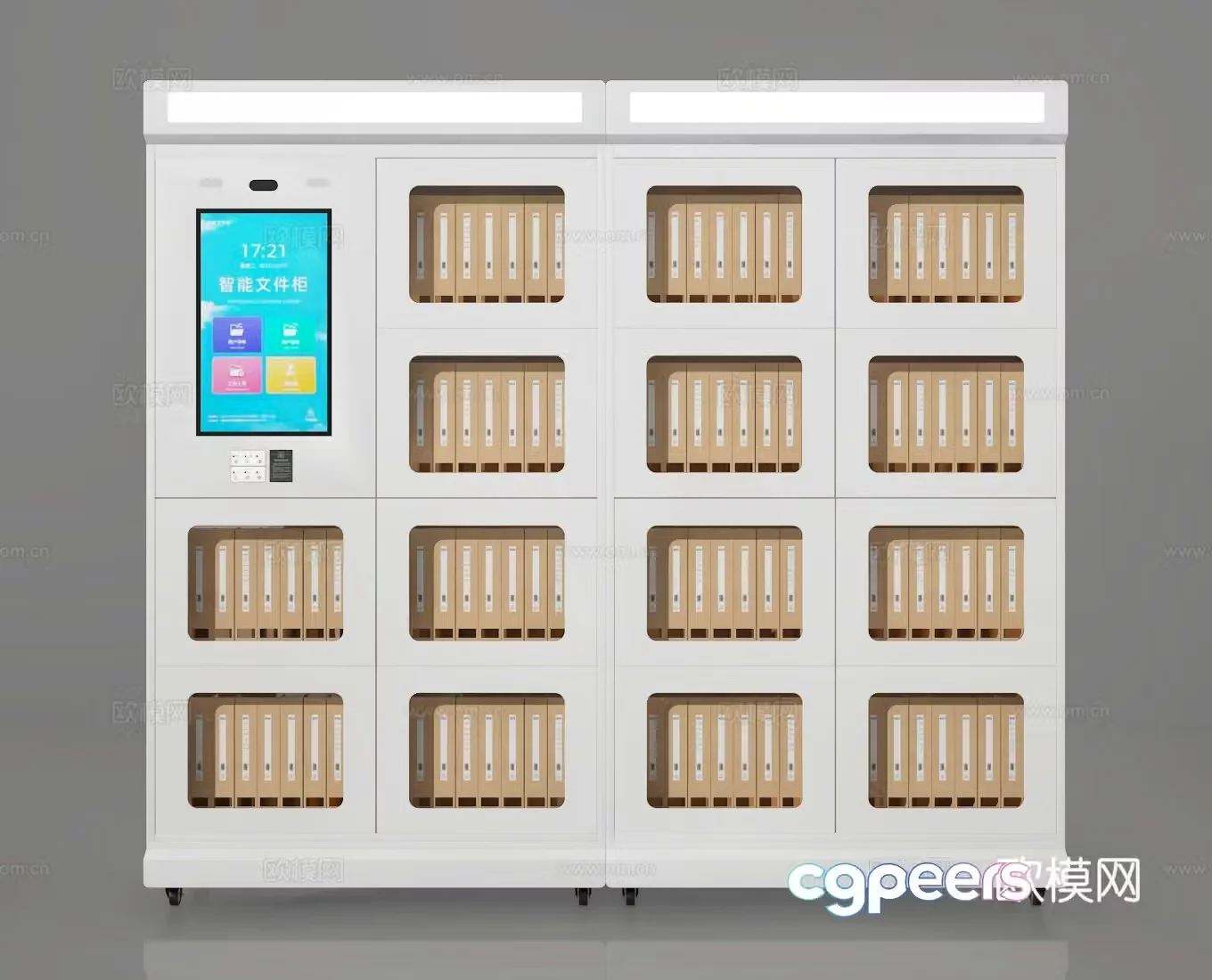 File cabinet 3D model