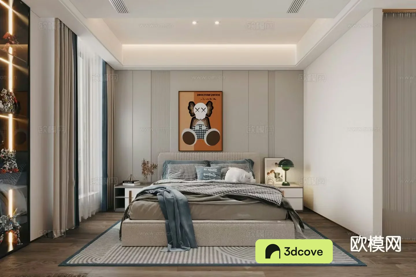 Modern bedroom boy’s room