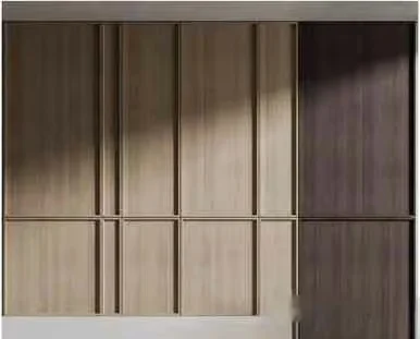 Modern Wooden Paneling 3D Model – 16127 – VRAY Render