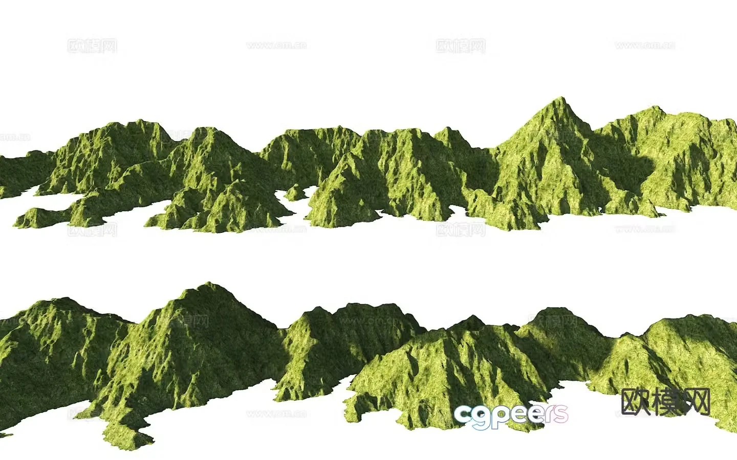 Landscape mountains mountain terrain mountain park terrain mountain 3d model