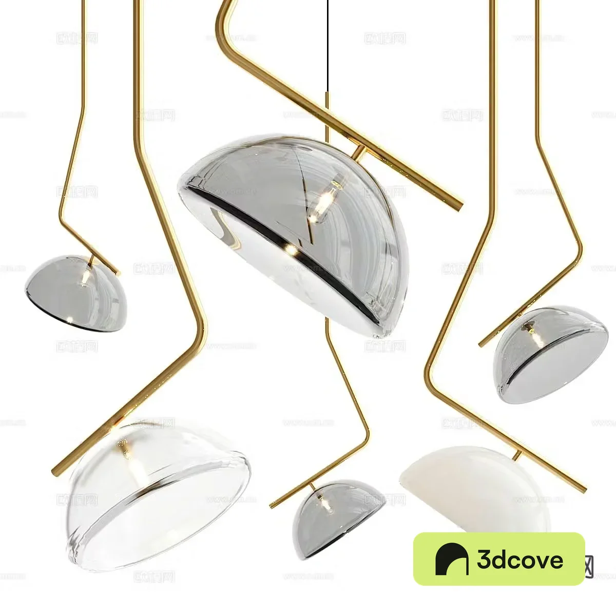 glass chandelier
