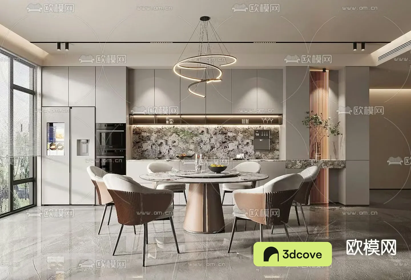 Modern restaurant