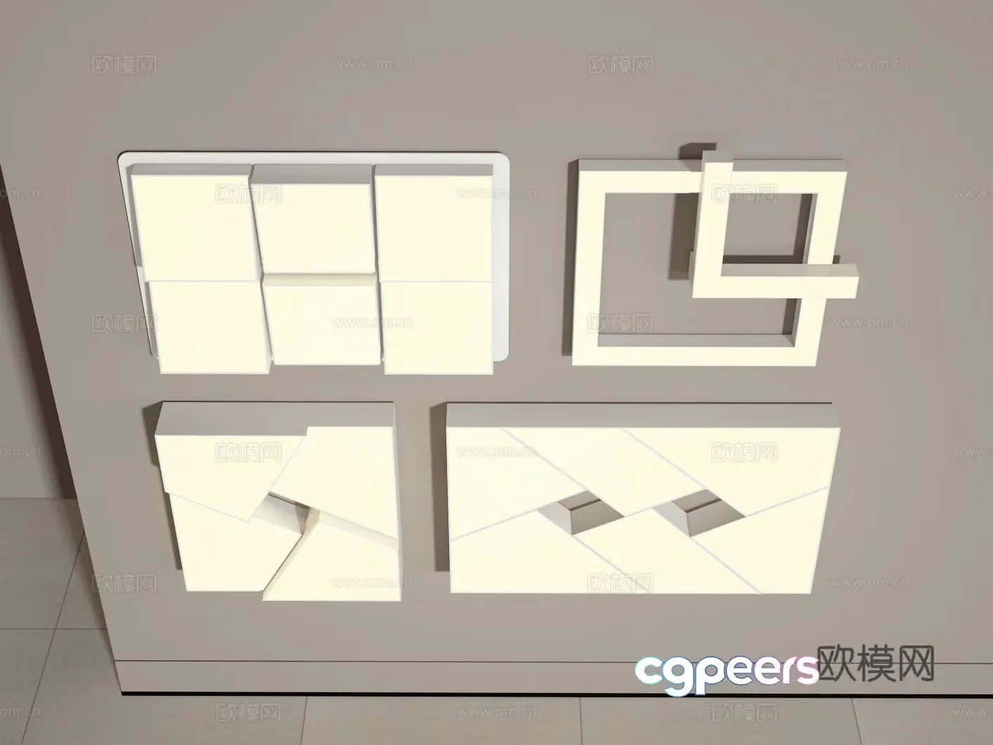 Ceiling light 3d model