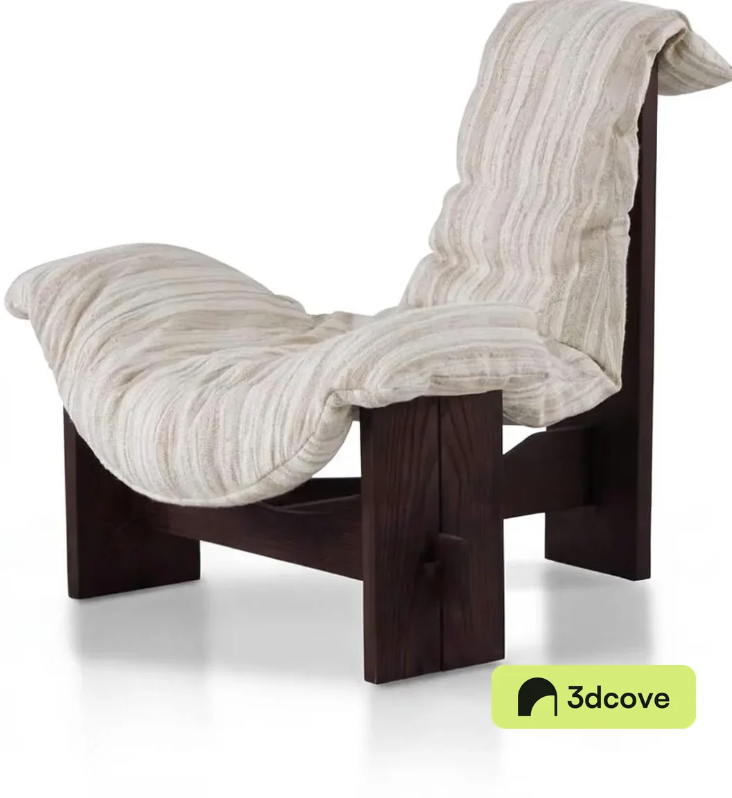 Wooden Lounge Chair
