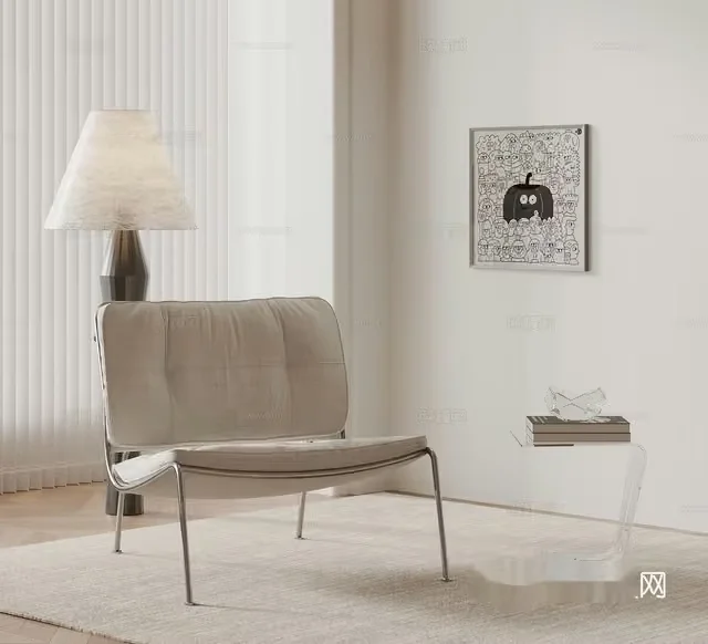 Modern Minimalist Room 3D Model – 15937 – VRAY Render