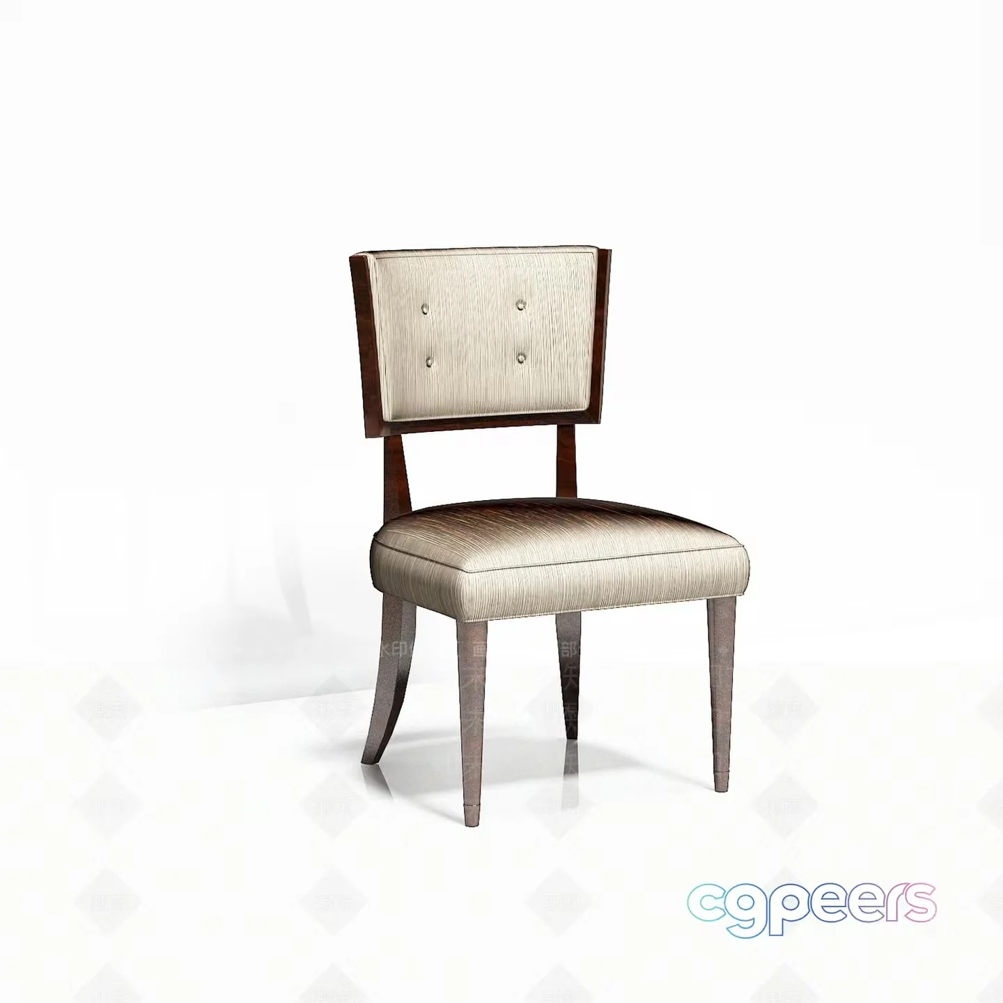 Wooden Chair 3D Model – 9494 – VRAY Render