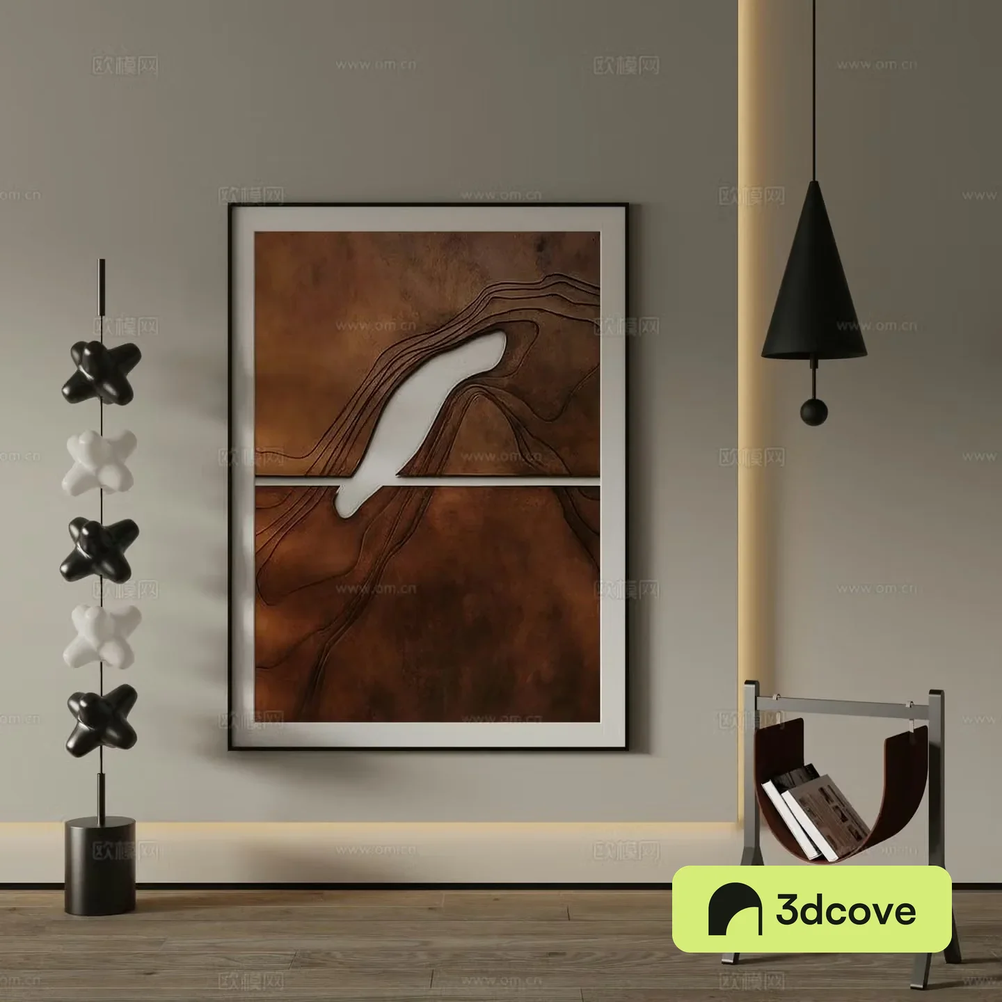 Modern decorative painting Abstract hanging painting