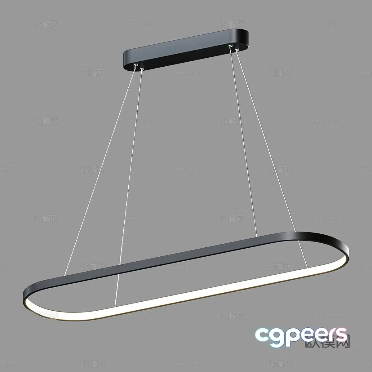 Modern simple chandelier chandelier simple chandelier dining chandelier living room chandelier 3d model