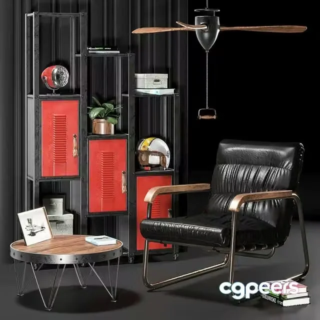 3ds Max Free – LOFT DECORATIVE SET
