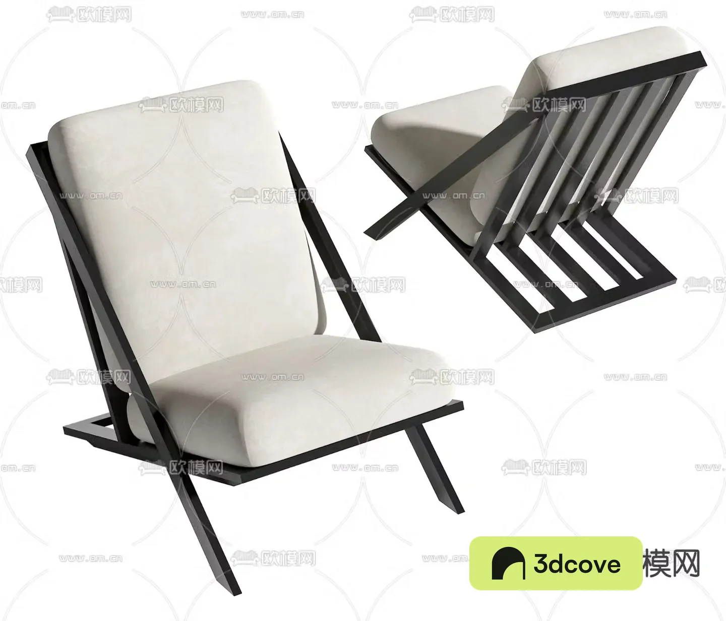 Modern single sofa