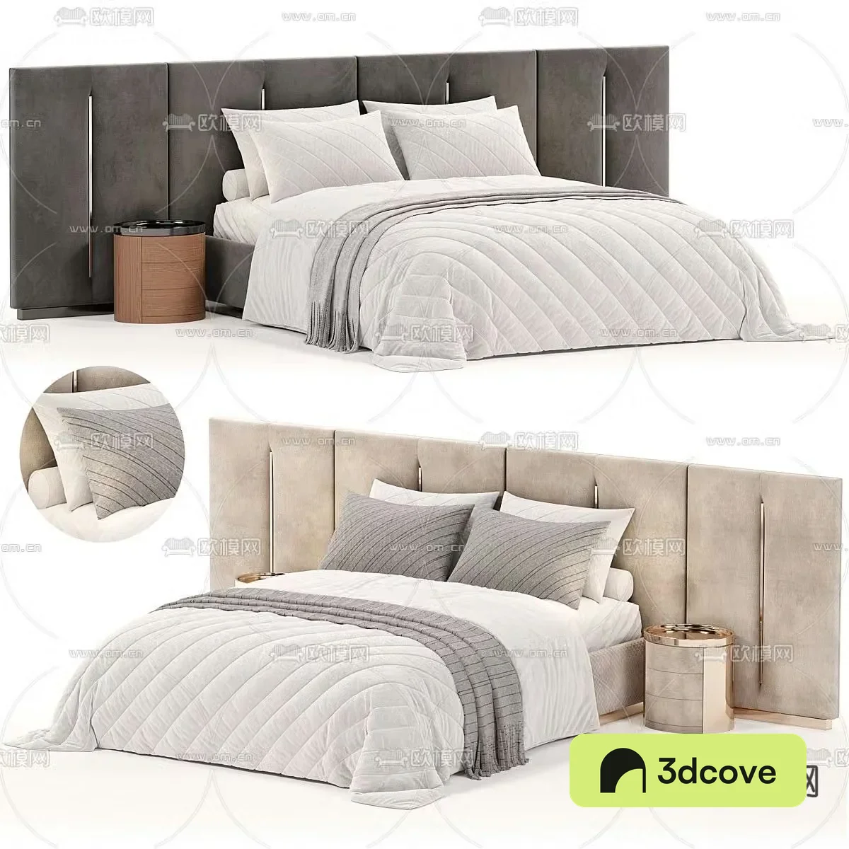 Lux double bed presidential room bed