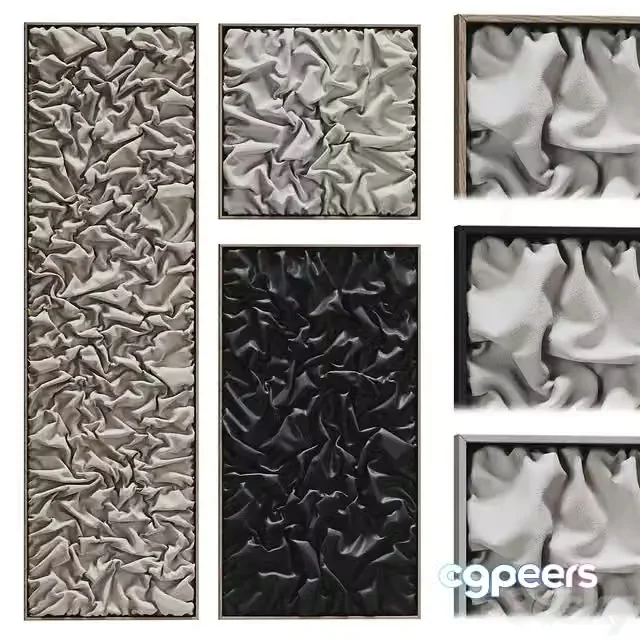 3ds Max Free – Decorative panel on the wall 16