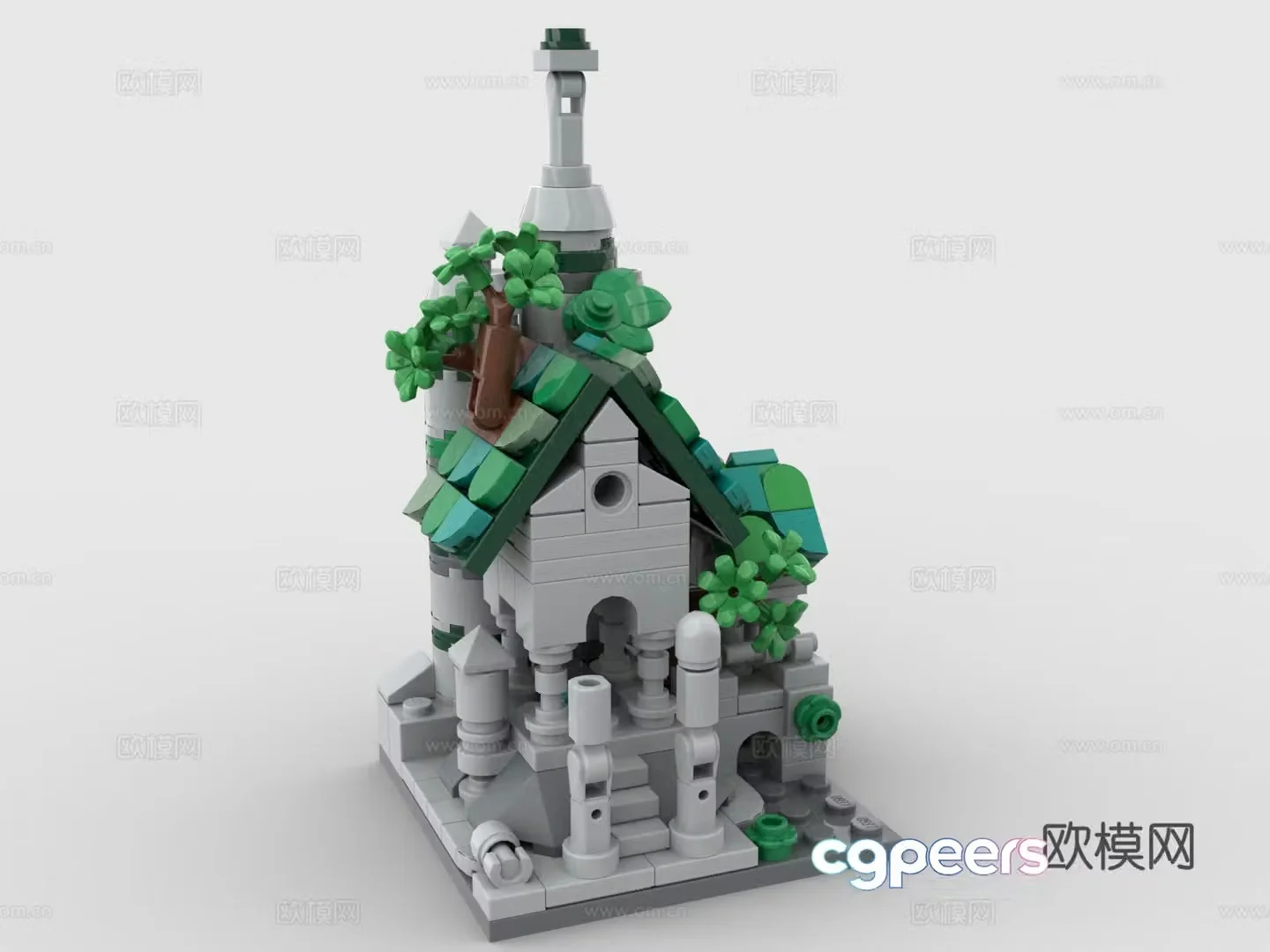 LEGO LEGO toys building blocks lost temple 3d model