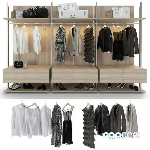 3ds Max Free – Wardrobe Raumplus Uno_3