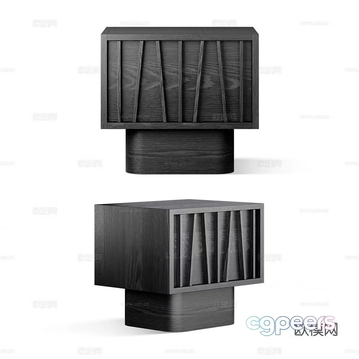 Bedside table 3d model