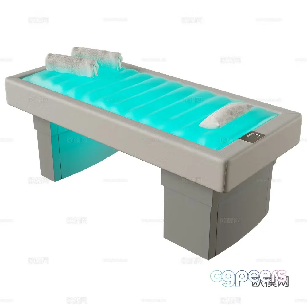 Modern multifunctional spa table 3d model