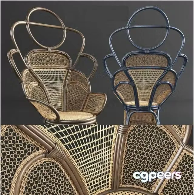 3ds Max Free – Handwoven Boline Chair