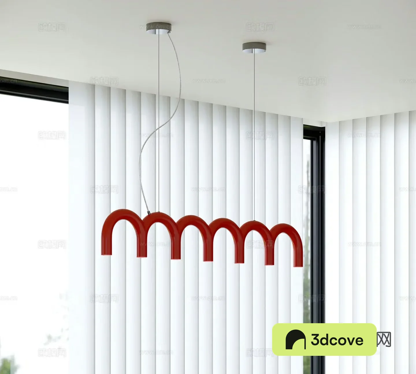 Nordic style chandelier