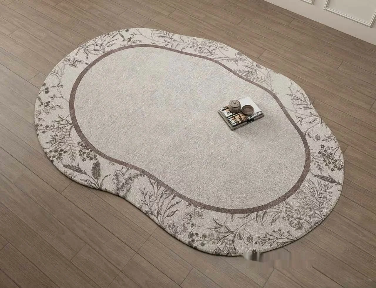 A Floral-Patterned Rug 3D Model – 15114 – VRAY Render