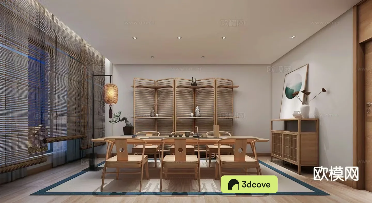 New Chinese tea room