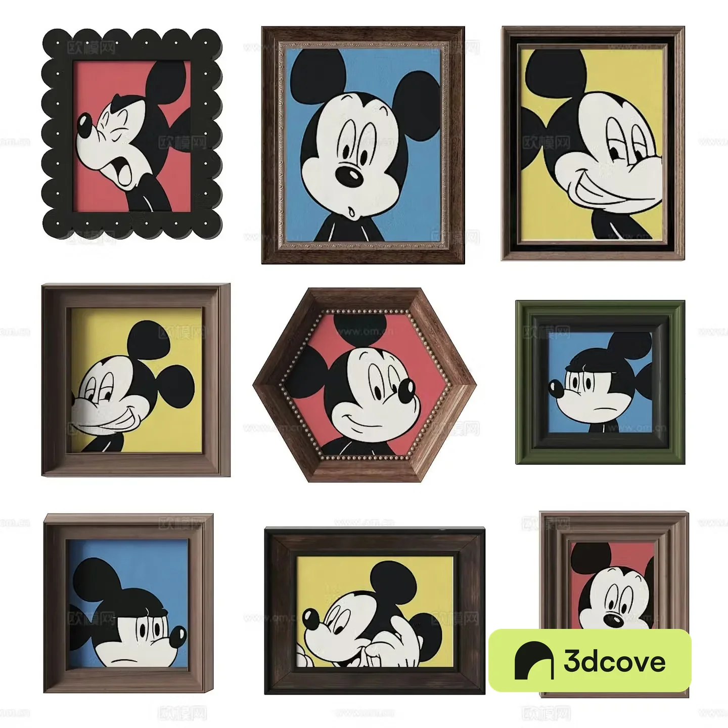 Modern children’s cartoon hanging painting decorative painting