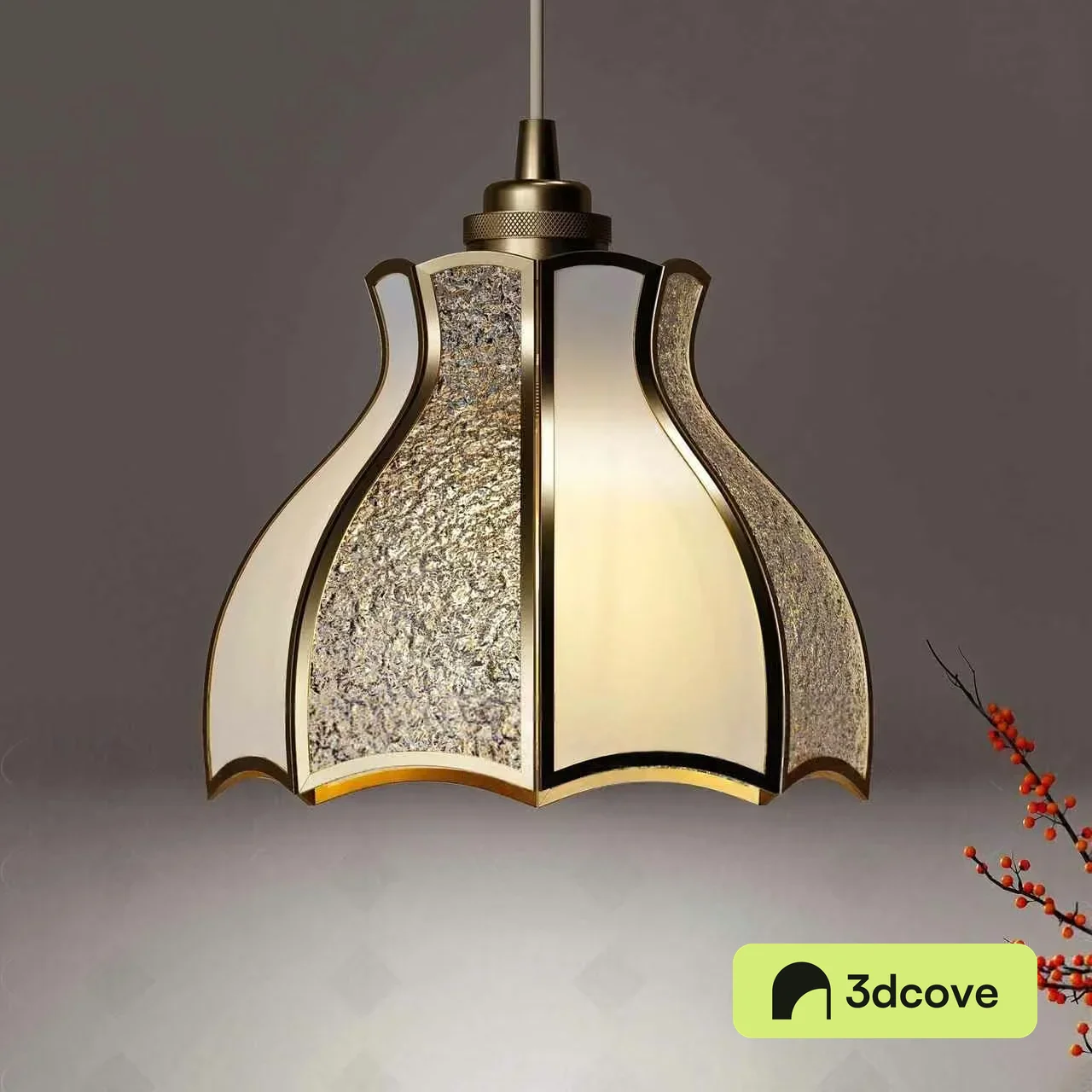 Gold Light Fixture