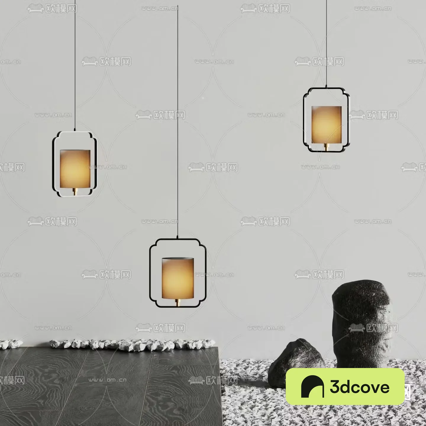 Circus new Chinese style chandelier small lantern