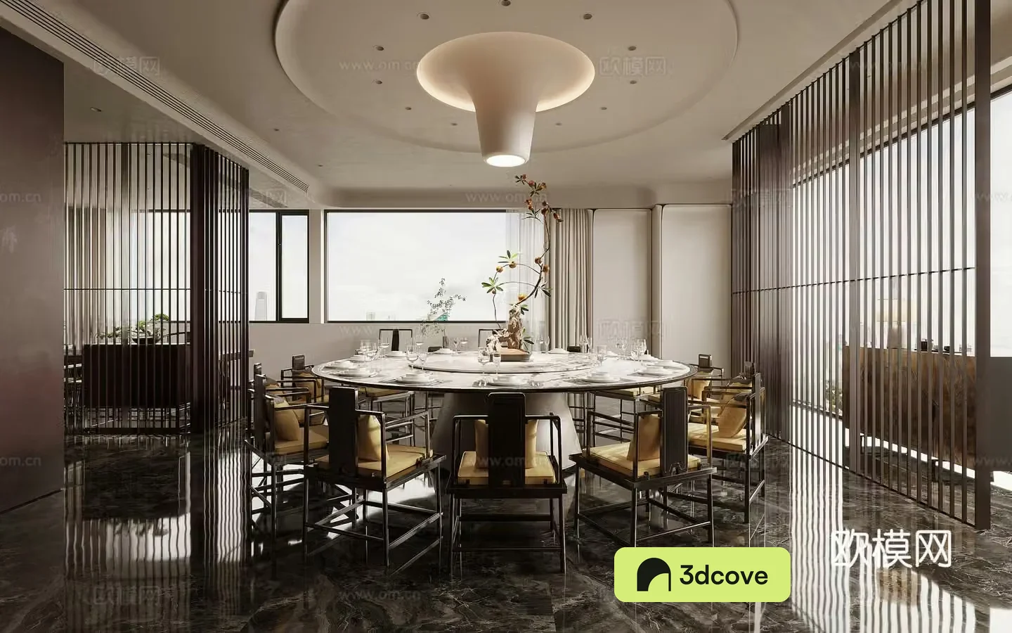 New Chinese-style banquet hall