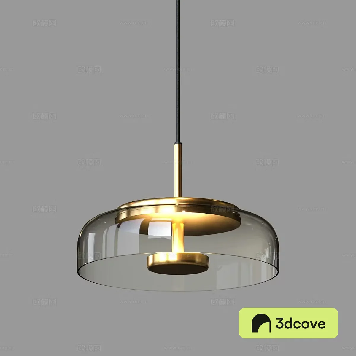 Modern simple chandelier glass chandelier