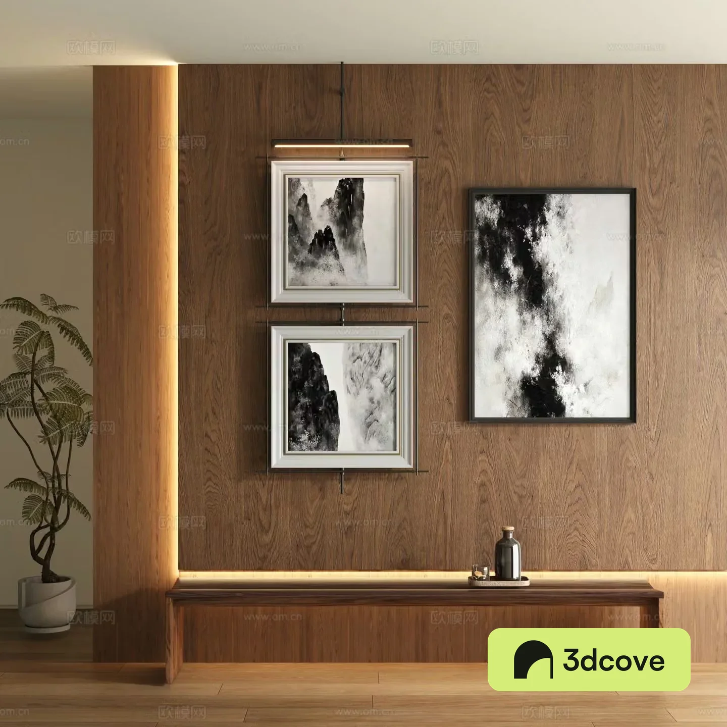 New Chinese style decorative painting ink painting hanging painting