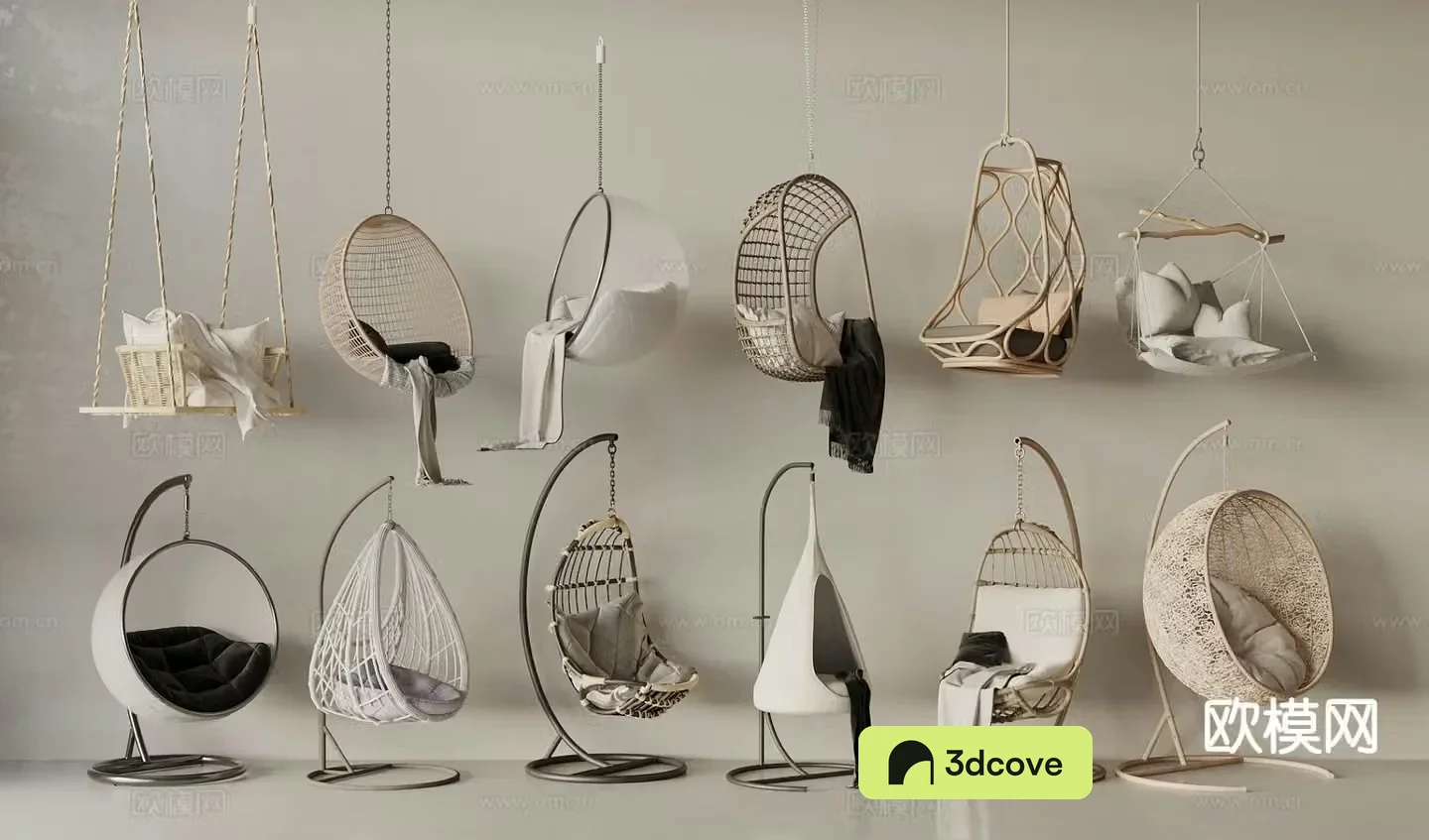 Modern hanging chair swing chair