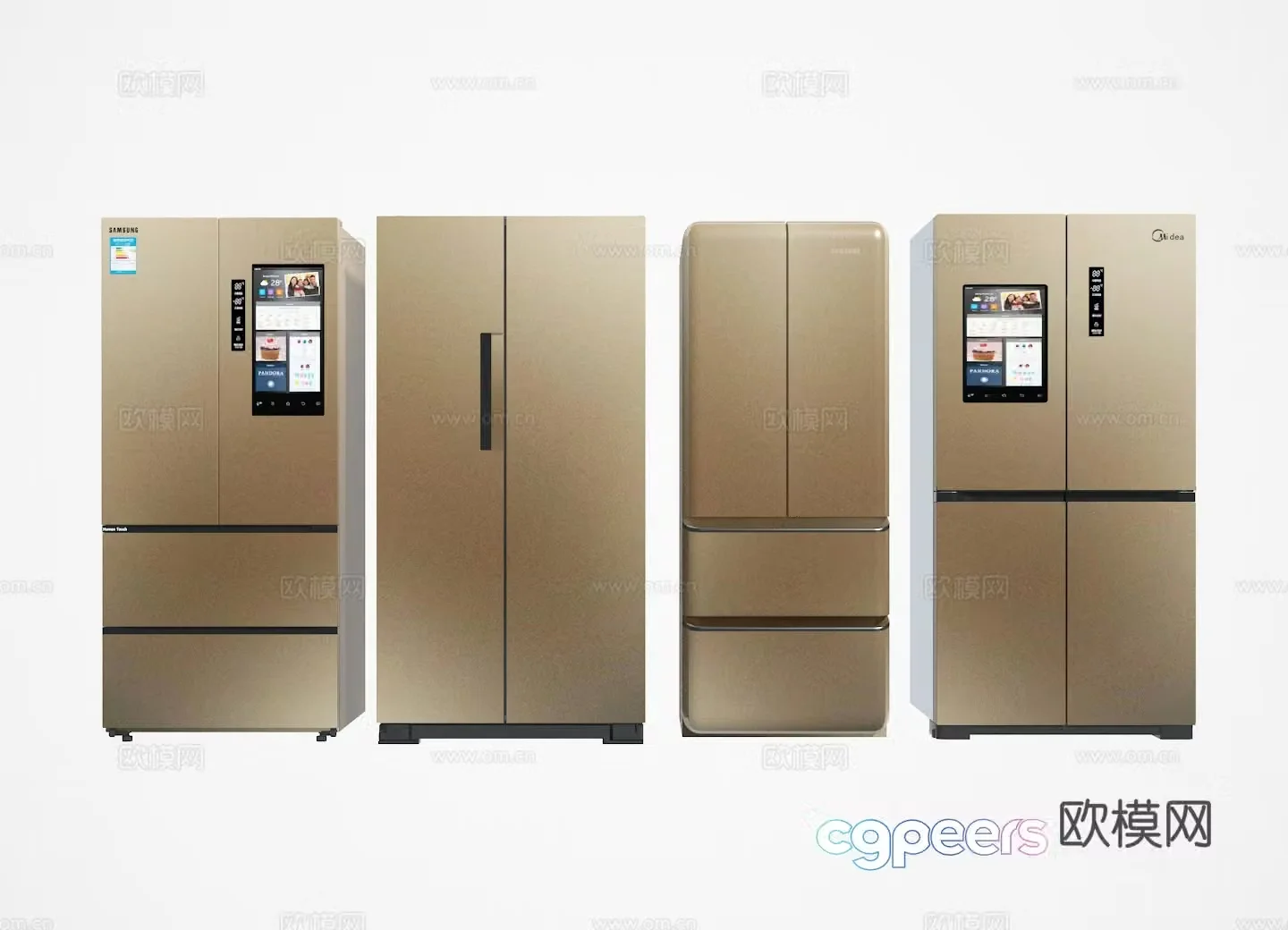 Refrigerator 3d model