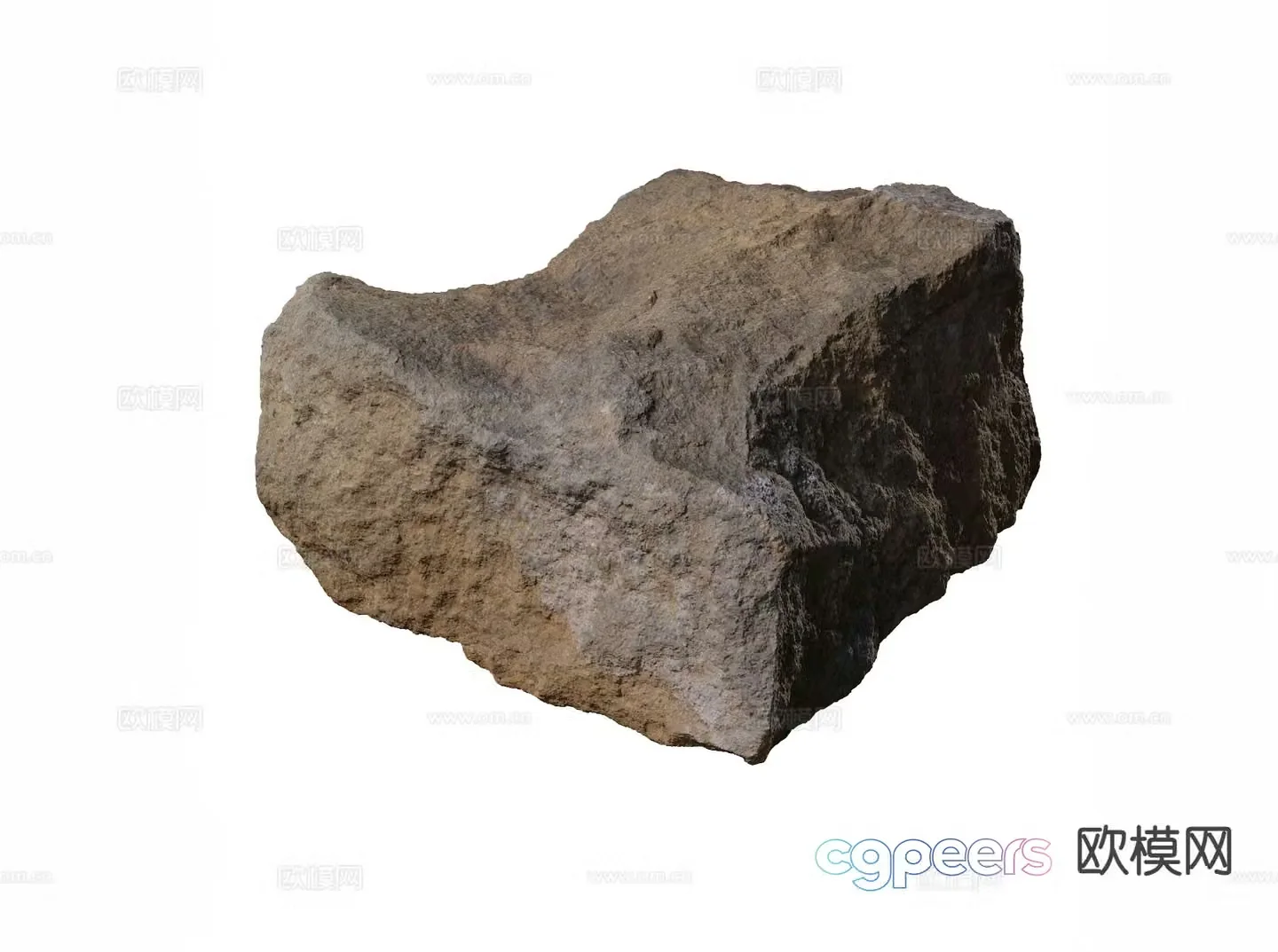 stone landscape stone 3d model