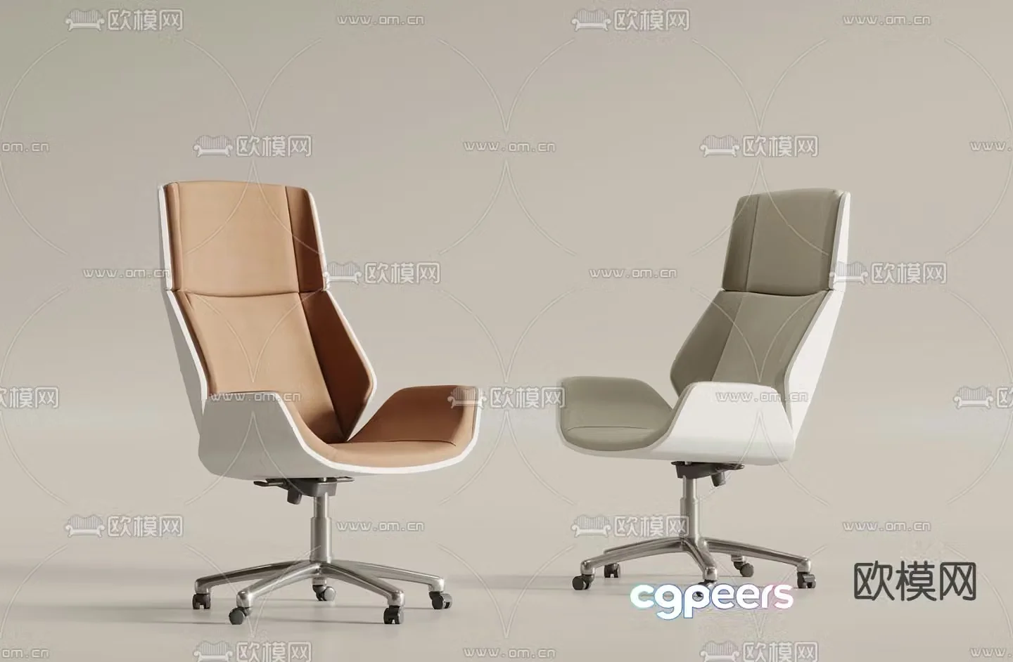 Office chair executive chair 3d model