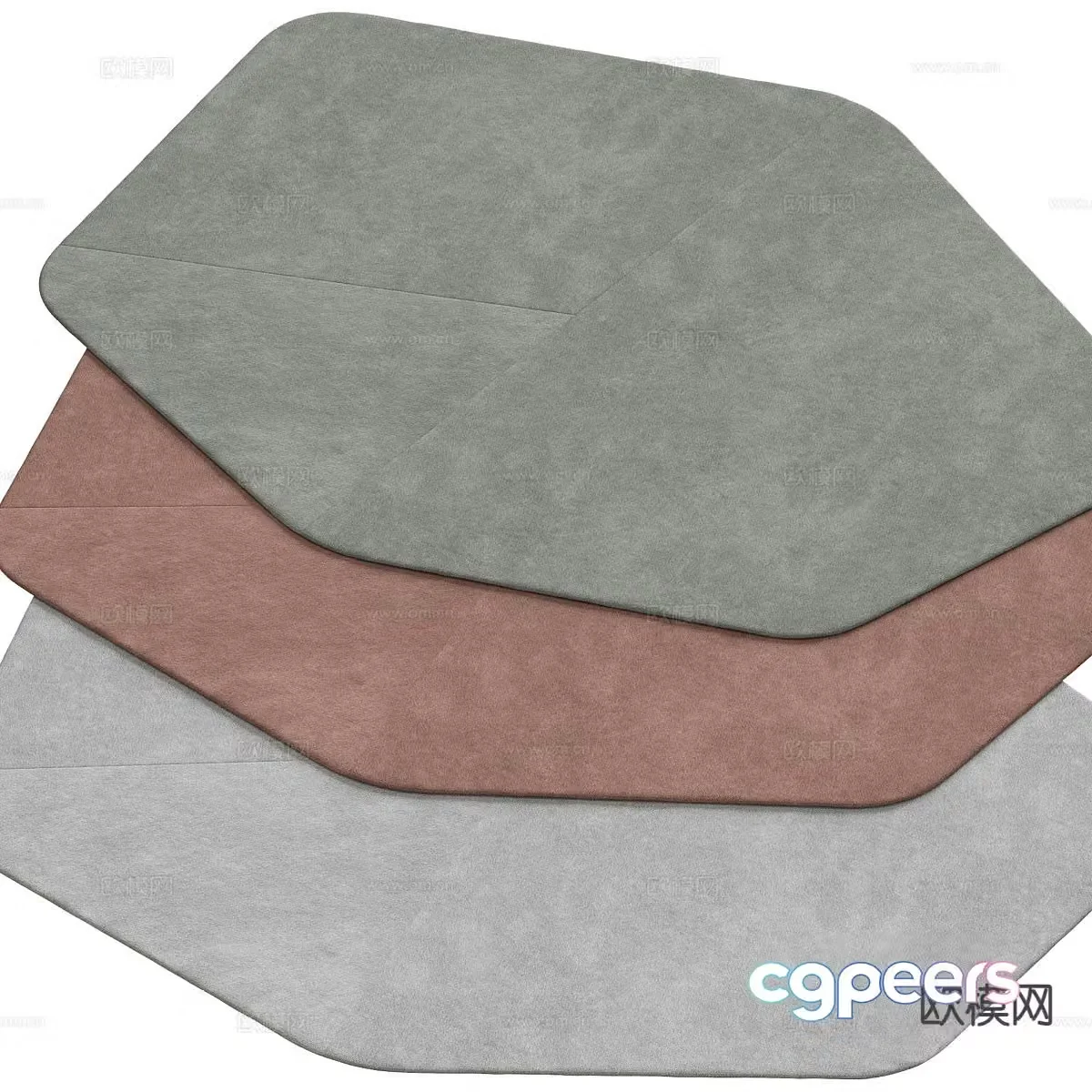 Simple carpet 3d model