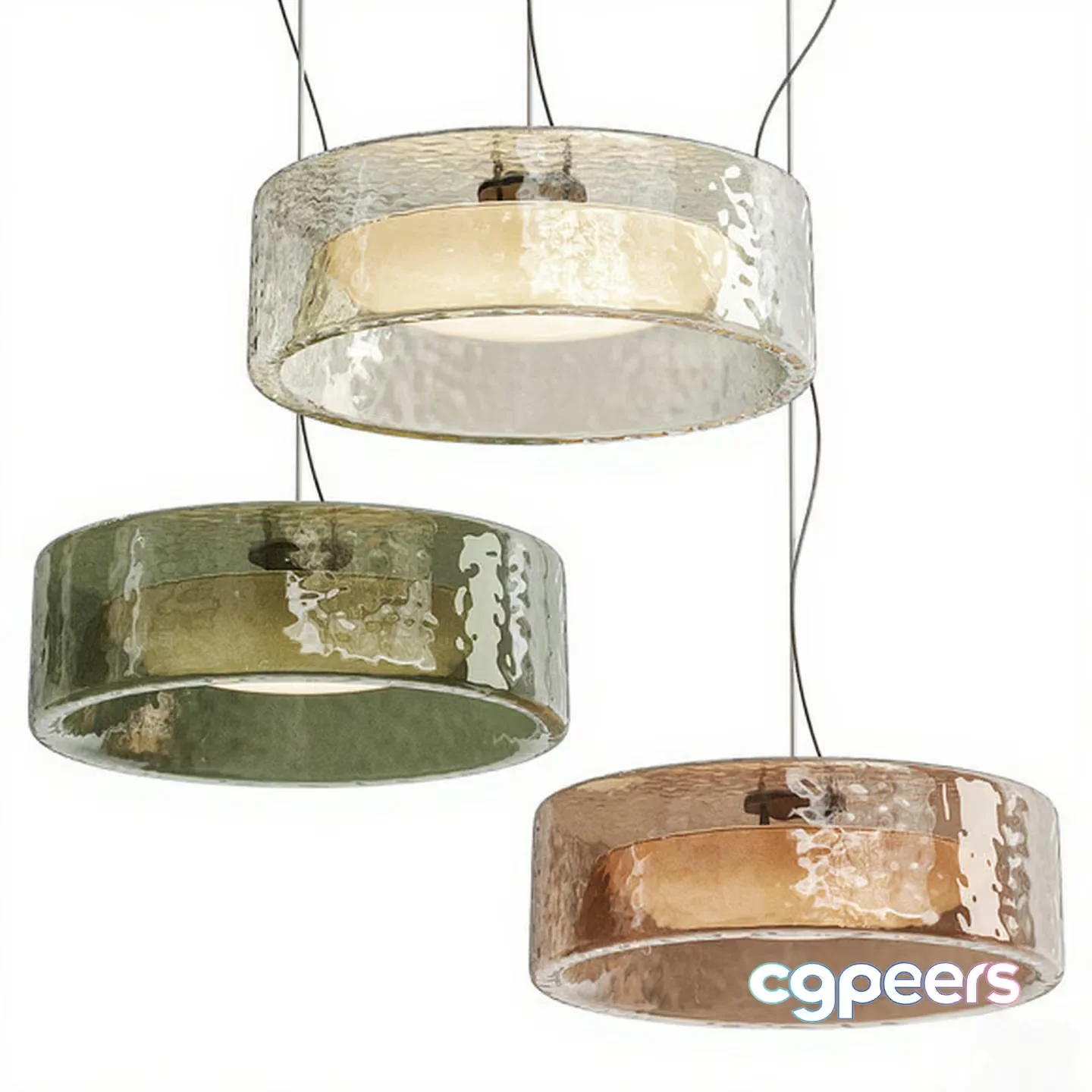 Gold Light Fixtures 3D Model – 13820 – CORONA Render