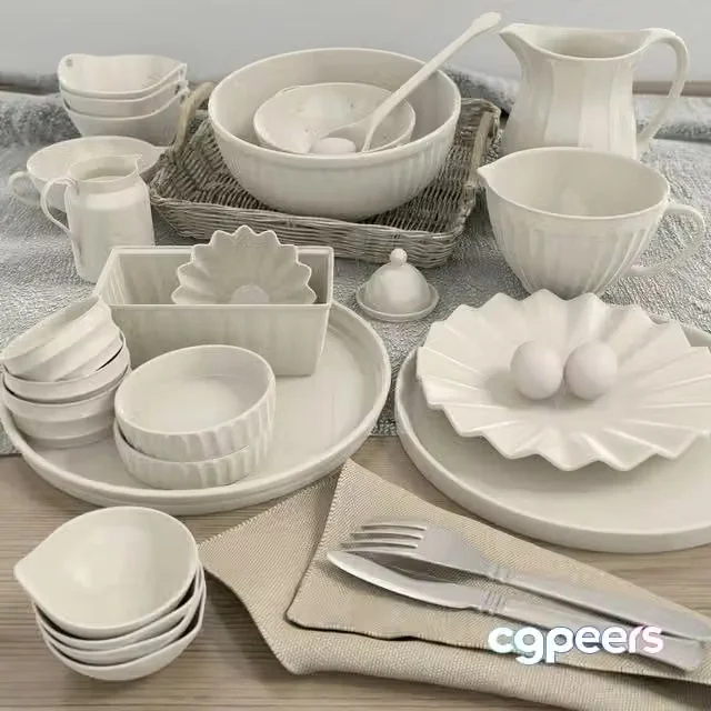 3ds Max Free – Kitchen set 02