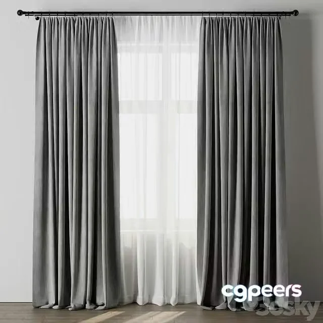 3ds Max Free – curtain rod 04