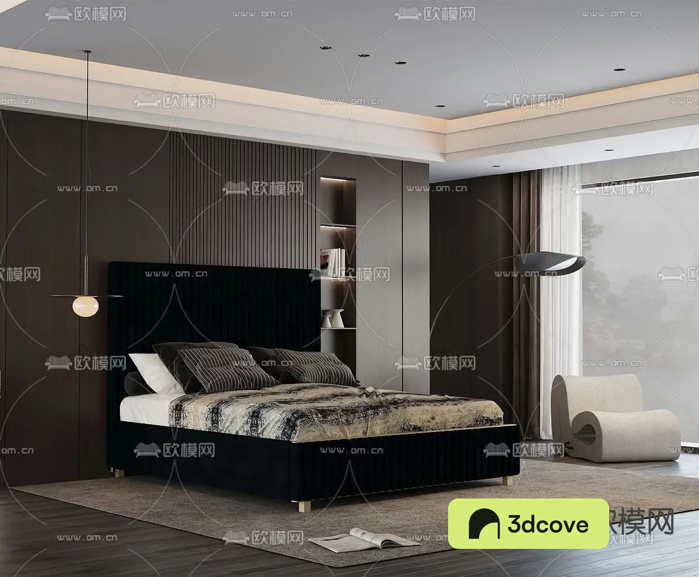 Italian double bed