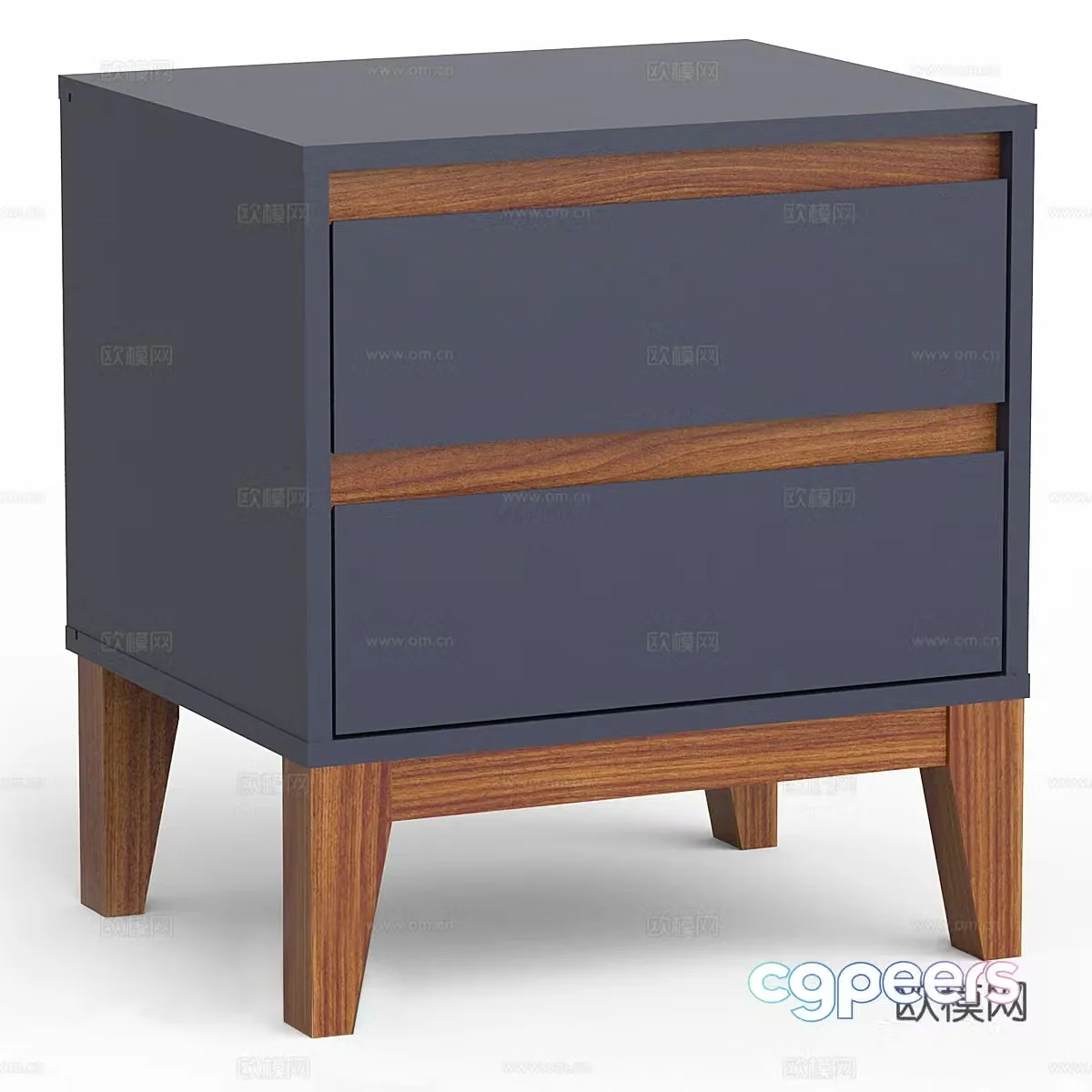 Bedside table 3d model