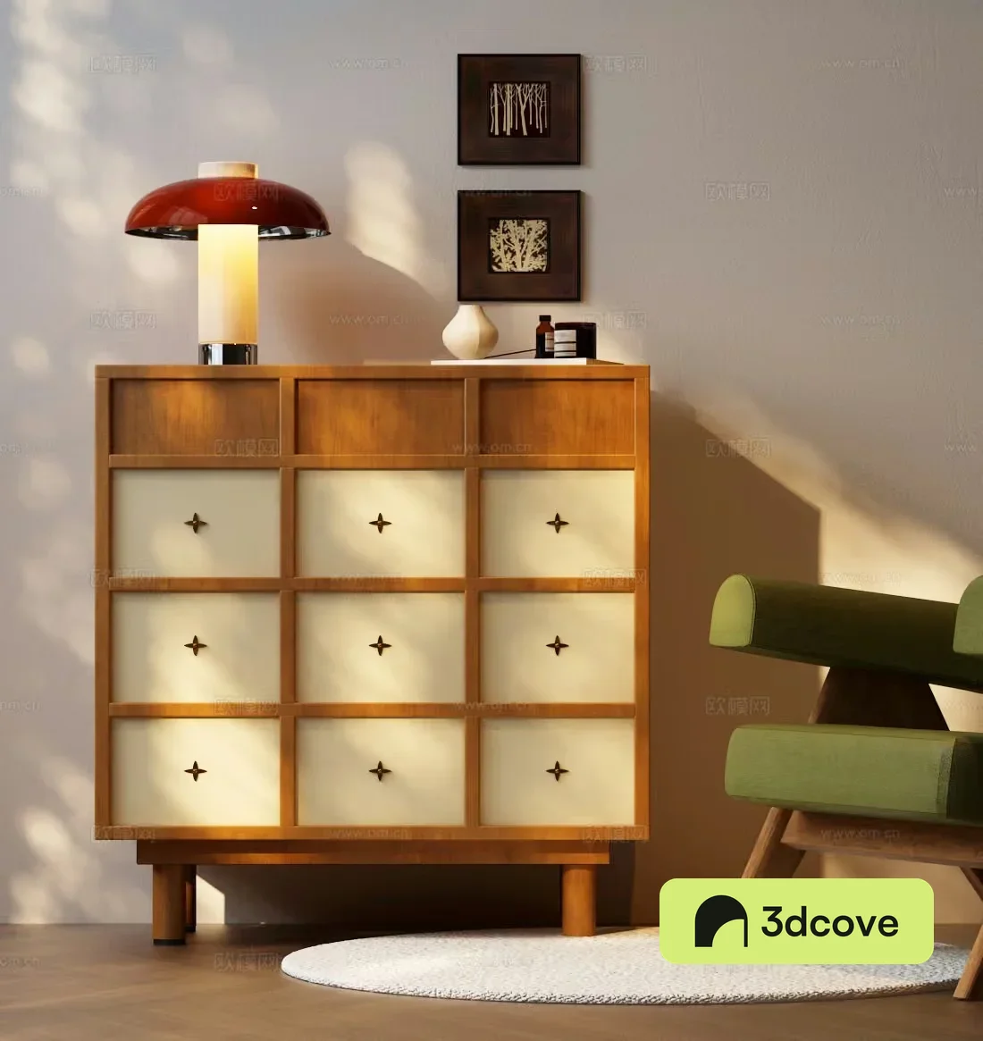 Modern Wooden Cabinet