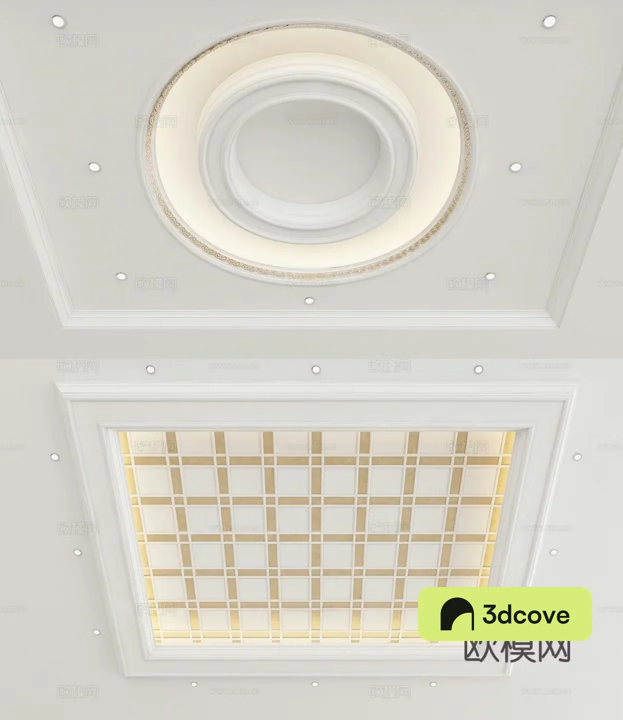 European style ceiling