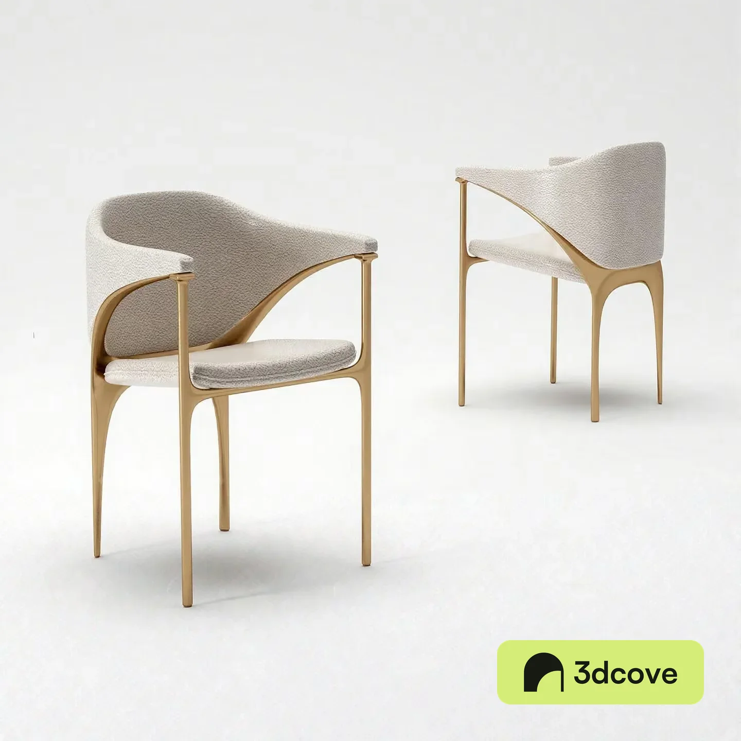 Modern Gold Chair